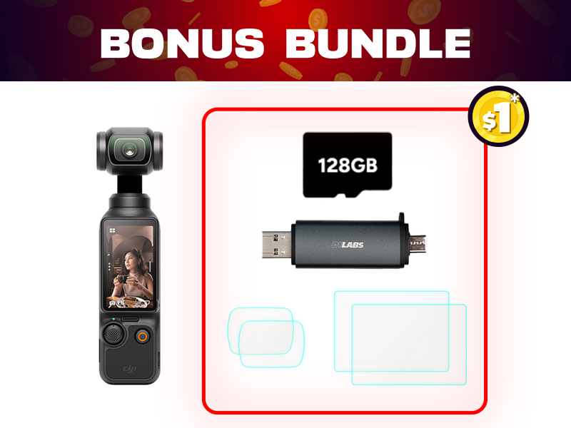 Osmo Pocket 3 + $1 Bonus Bundle